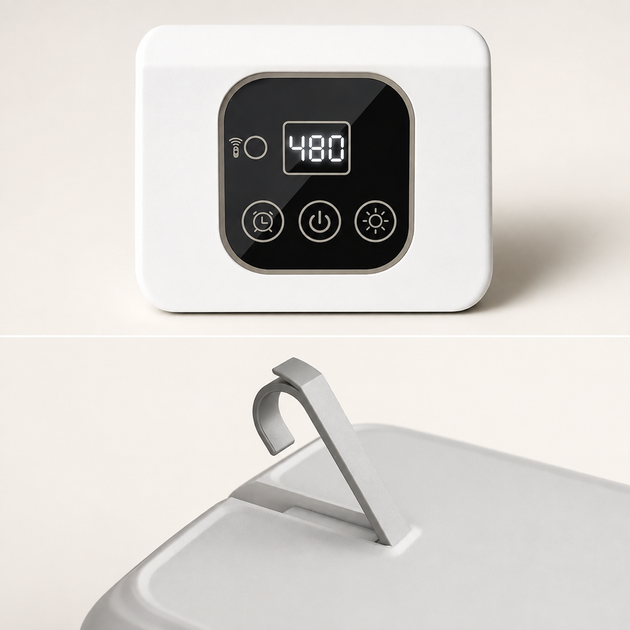 Portable Foldable Hot Air Drying Wardrobe | 600W Fast Drying | Timer Function