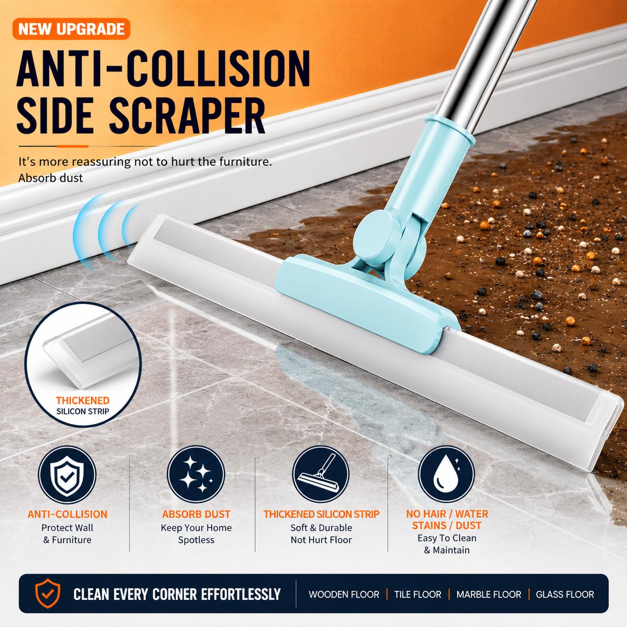 50cm Ultra Wide Broom Blade Gliding Liquid