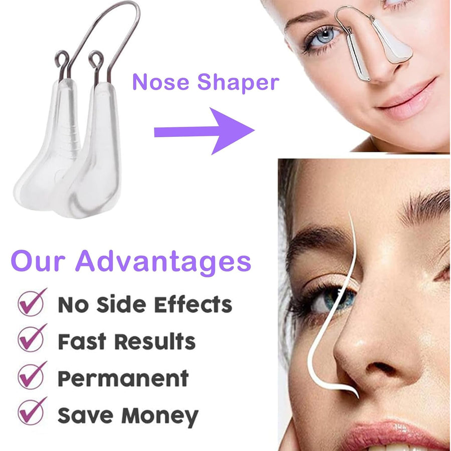 DropShelf 3D Silicone Nose Shaper Clip  | Non-Surgical Contour & Lifter