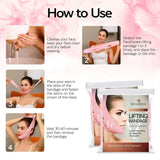 Dropshelf Reusable V-Line Face Slimming Mask – Double Chin Reducer & Face Lifting Belt