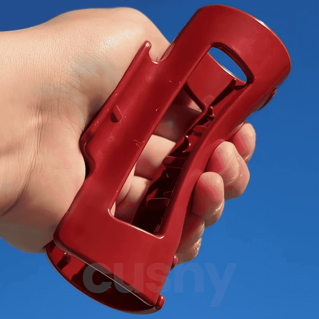 Premium matte silicone claw clip set for women.