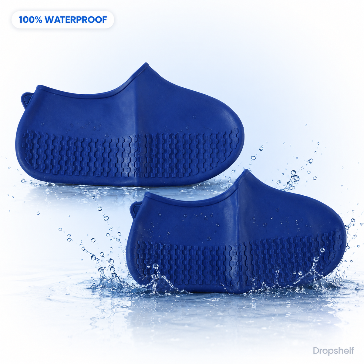Waterproof Silicone Rain Shoe Cover – Reusable, Non-Slip, Fits All Shoes