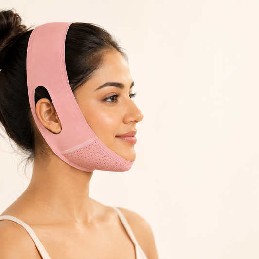 Dropshelf Reusable V-Line Face Slimming Mask – Double Chin Reducer & Face Lifting Belt