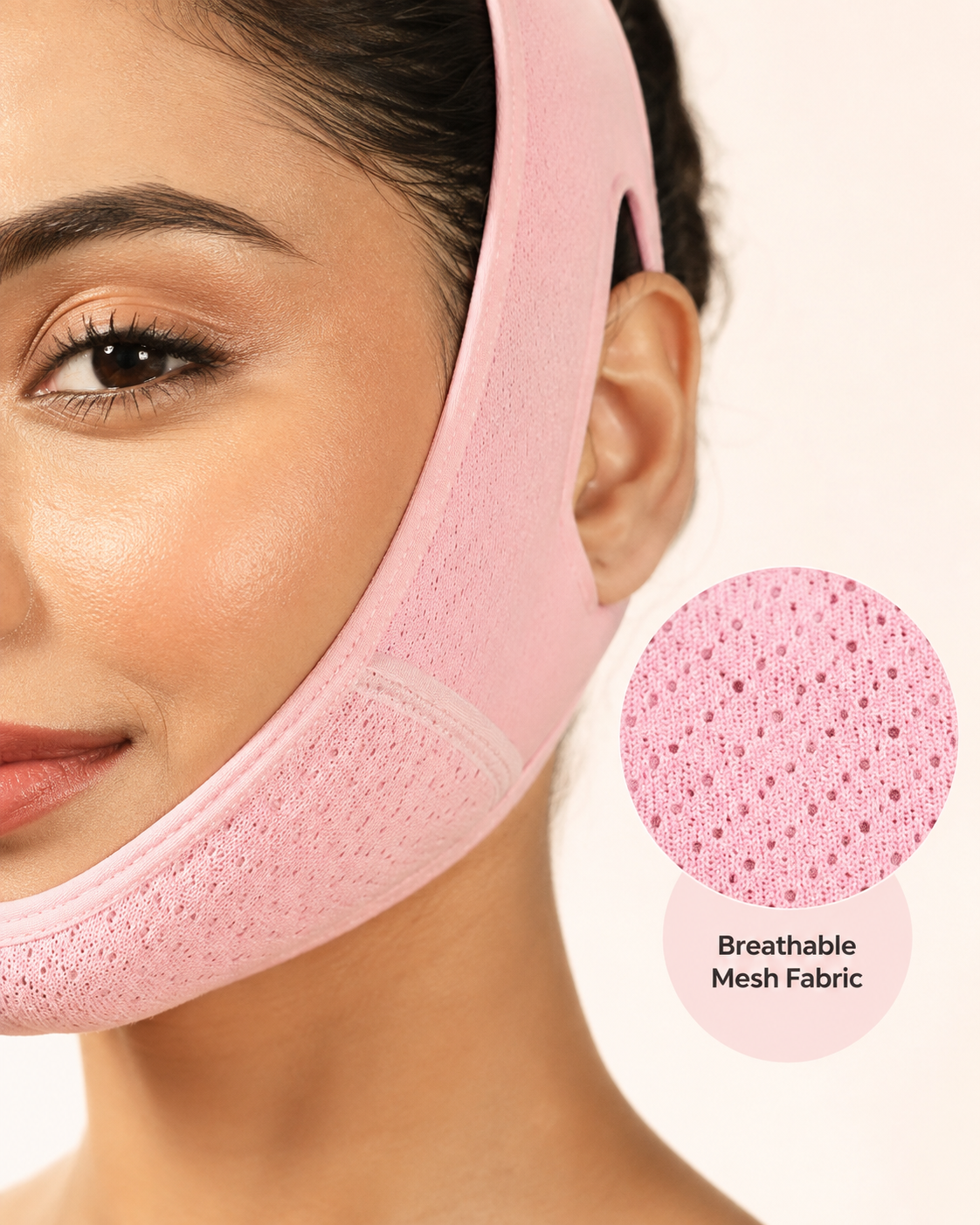 Dropshelf Reusable V-Line Face Slimming Mask – Double Chin Reducer & Face Lifting Belt