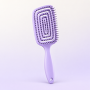 Curved Vented Detangling Hair Brush – For Wet, Dry, Thick & Curly Hair
