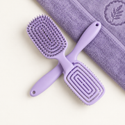 Curved Vented Detangling Hair Brush – For Wet, Dry, Thick & Curly Hair