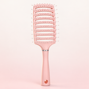 Curved Vented Detangling Hair Brush – For Wet, Dry, Thick & Curly Hair