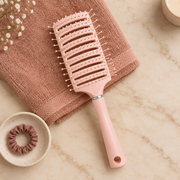 Curved Vented Detangling Hair Brush – For Wet, Dry, Thick & Curly Hair