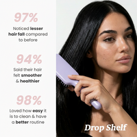 self cleaning hair brush
