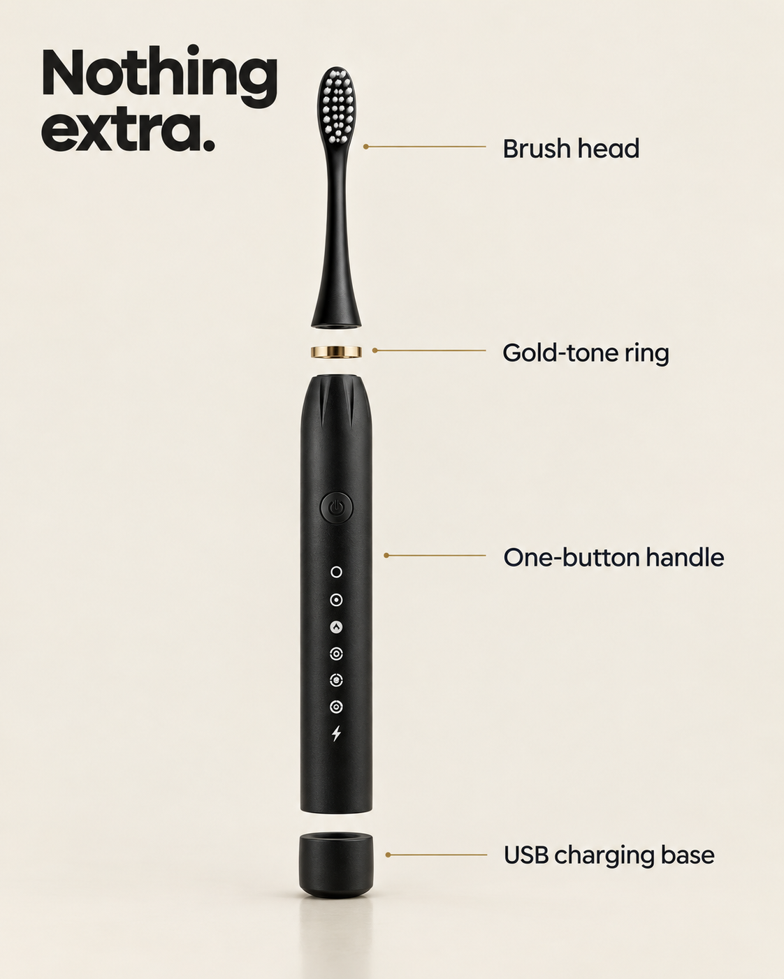 X-3 Sonic Electric Toothbrush