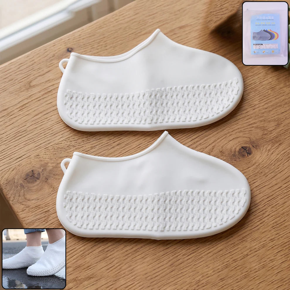 Waterproof Silicone Rain Shoe Cover – Reusable, Non-Slip, Fits All Shoes