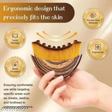 DropShelf — Wooden Facial Sculpting Brush