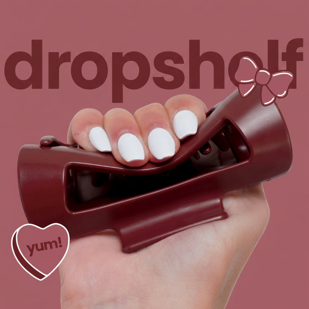 Premium matte silicone claw clip set for women.