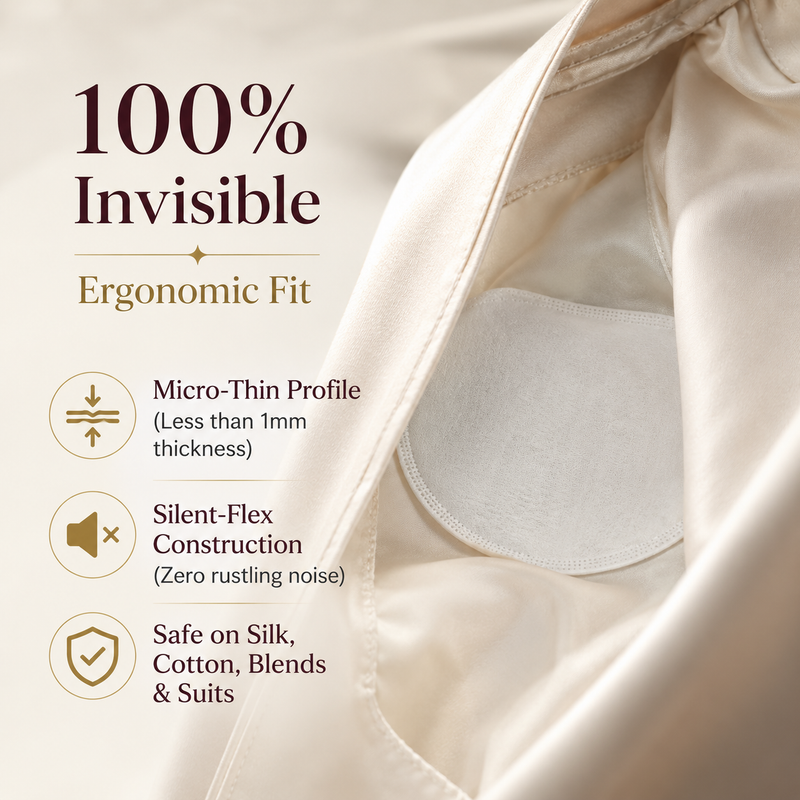 Underarm Sweat Pads (60 Pcs) – Stops Stains, Blocks Odor, Ultra-Thin