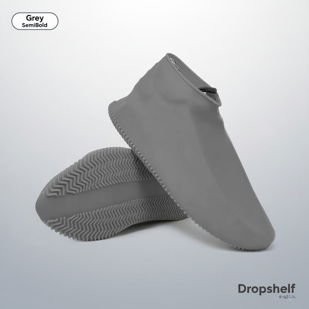 Waterproof Silicone Rain Shoe Cover – Reusable, Non-Slip, Fits All Shoes