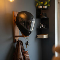 helmet holder wall mount 