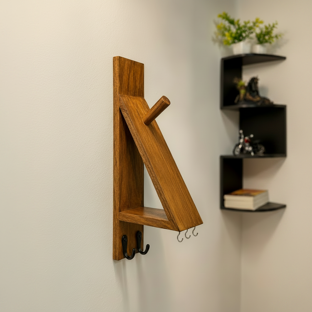 helmet holder wall mount India

