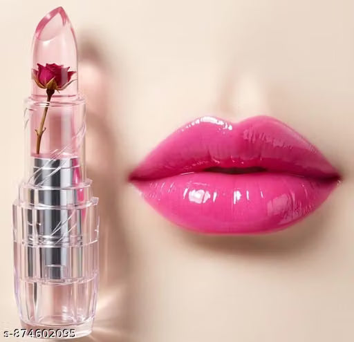 Rose Jelly Lip Balm – Color-Changing Flower Lip Tint for Soft, Hydrated Lips