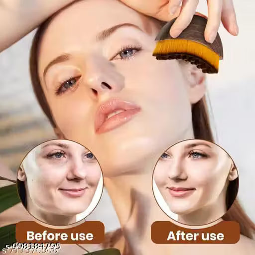 DropShelf — Wooden Facial Sculpting Brush